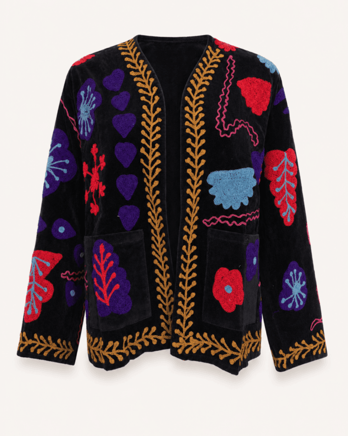 black-suzani-jacket-colorful-embroidery-main-front